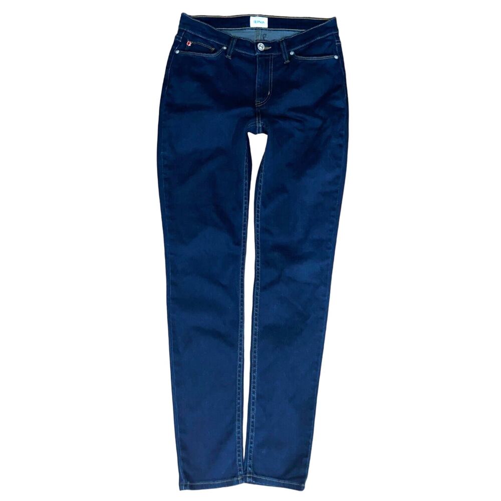 HUDSON Natalie Mid Rise Super Skinny Soft Denim Jeans Size 27